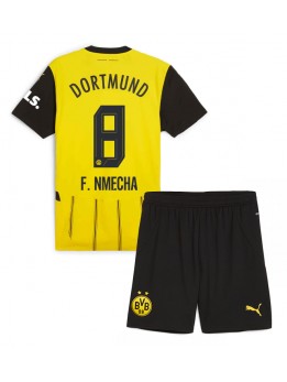 Borussia Dortmund Felix Nmecha #8 Replika Hemmakläder Barn 2024-25 Kortärmad (+ byxor)